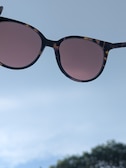 Jordan T. - Floral Tortoise - round - acetate