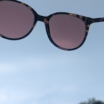 Jordan T. - Floral Tortoise - round - acetate