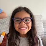 Kelly W. - Clear Purple - horn - acetate