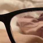 Louise W. -  Black/Yellow - rectangle - acetate