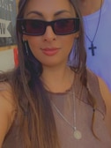 Stephanie M. - Black - rectangle - acetate