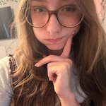 Keira F. - Clear Brown - round - acetate