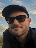 Spencer R. - Black - rectangle - acetate