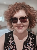 Erica H. - Clear Tortoise - aviator - acetate