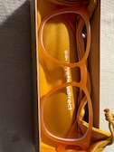 Callie D. - Orange - square - acetate-metal
