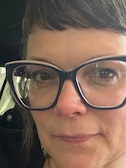 Tami - Navy - horn - acetate