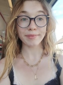 Katie N. - Tortoise Gold - round - acetate