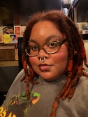 Jarielle J. - Crystal Olive Green - rectangle - acetate