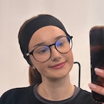 Tiyana S. - Black - round - plastic