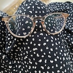 Tova B. - Clear Yellow - round - acetate