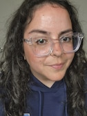 Rehana C.  - Clear - square - acetate