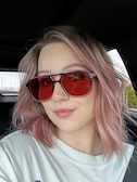 Kierstan W. - Gradient Brown - aviator - plastic