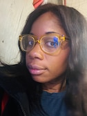 Tamara S. - Clear Yellow - horn - acetate