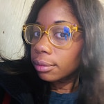 Tamara S. - Clear Yellow - horn - acetate