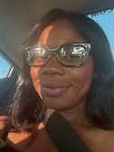 Tamara S. - Clear Green - rectangle - acetate