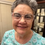 Julie S. - Clear - rectangle - acetate