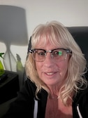 Peggy J. - Black/Silver - browline - plastic-metal