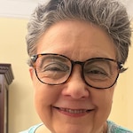 Julie S. - Brown - rectangle - plastic