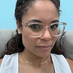 Grisbel K. - Rose Gold - square - acetate-metal