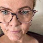 Hildur R. A. - Pink Tortoise - horn - acetate-metal