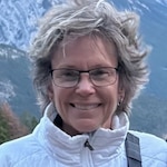 Laurie H. - Black - rectangle - metal